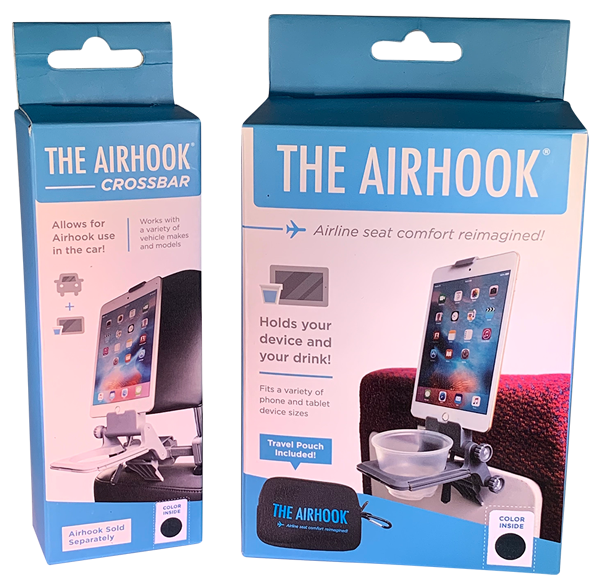 The Airhook - Ultimate Travel Gadget For Airline and Vehicle Comfort